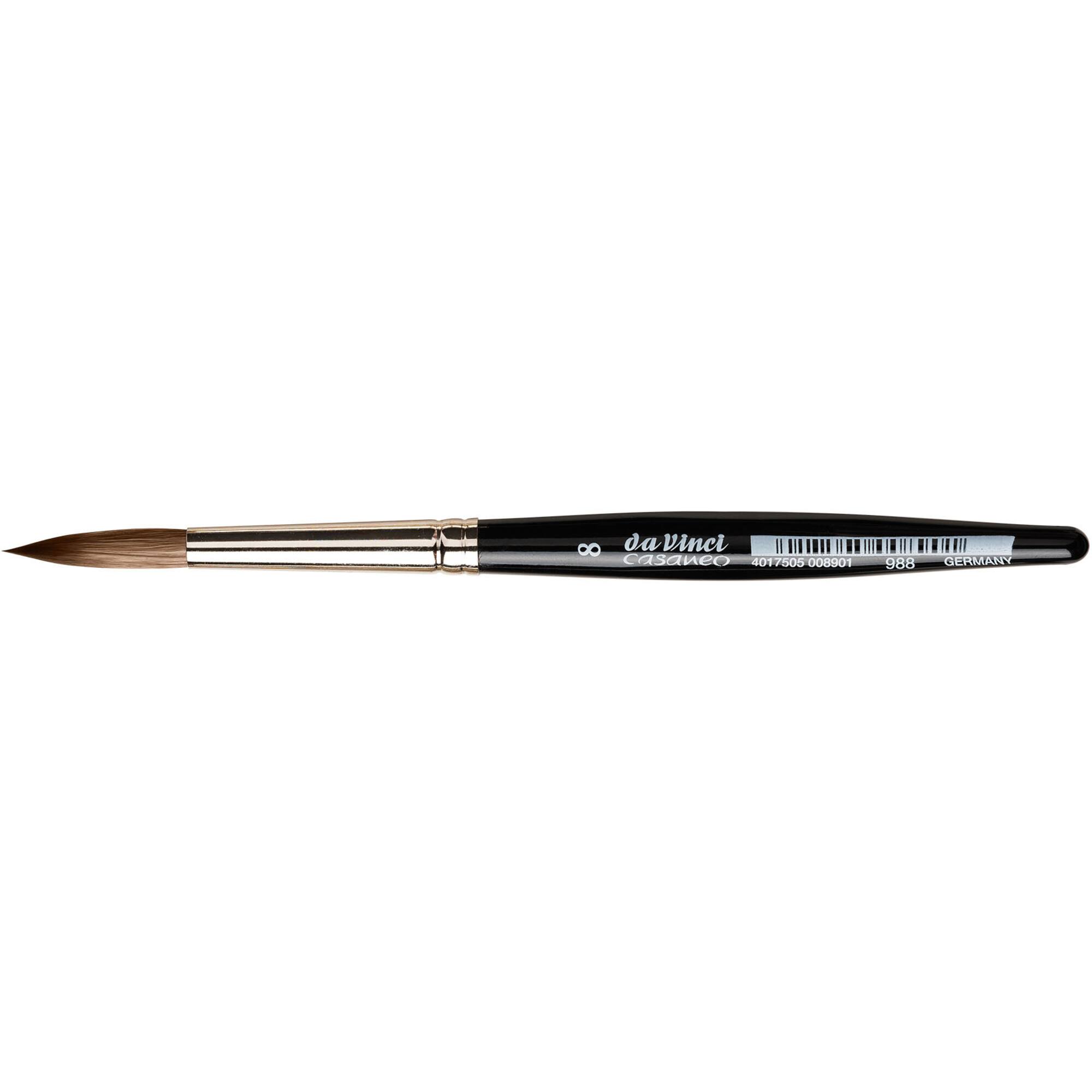 da Vinci CASANEO Size 8 Round Brush